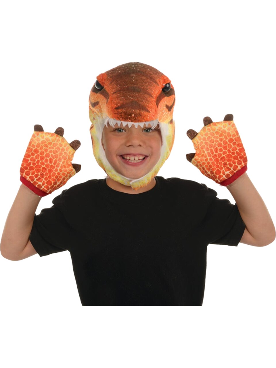 Child's Rust Tyrannosaurus Rex T-Rex Dinosaur Costume Accessory Set